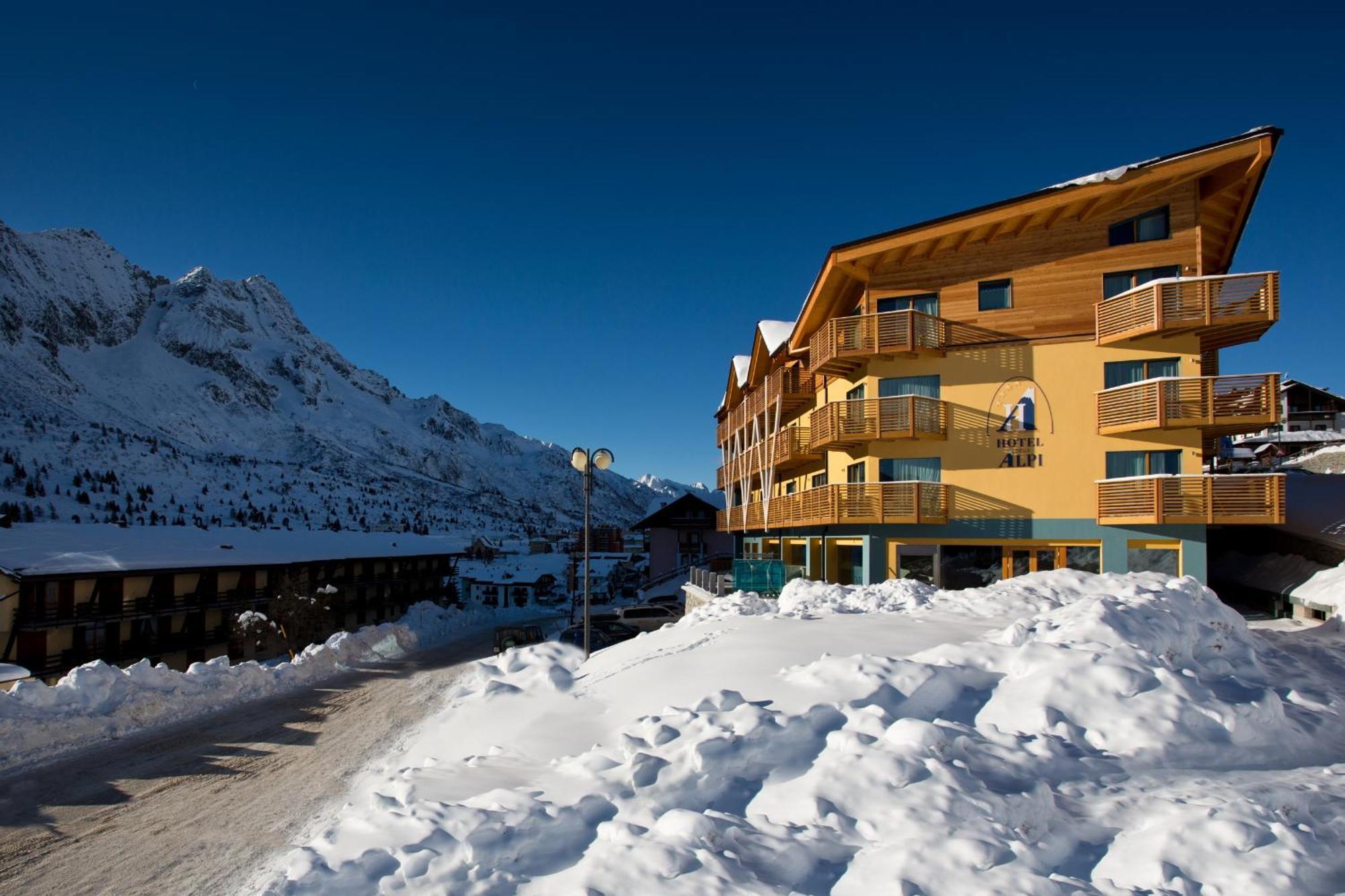 Hotel Delle Alpi Passo del Tonale Eksteriør bilde